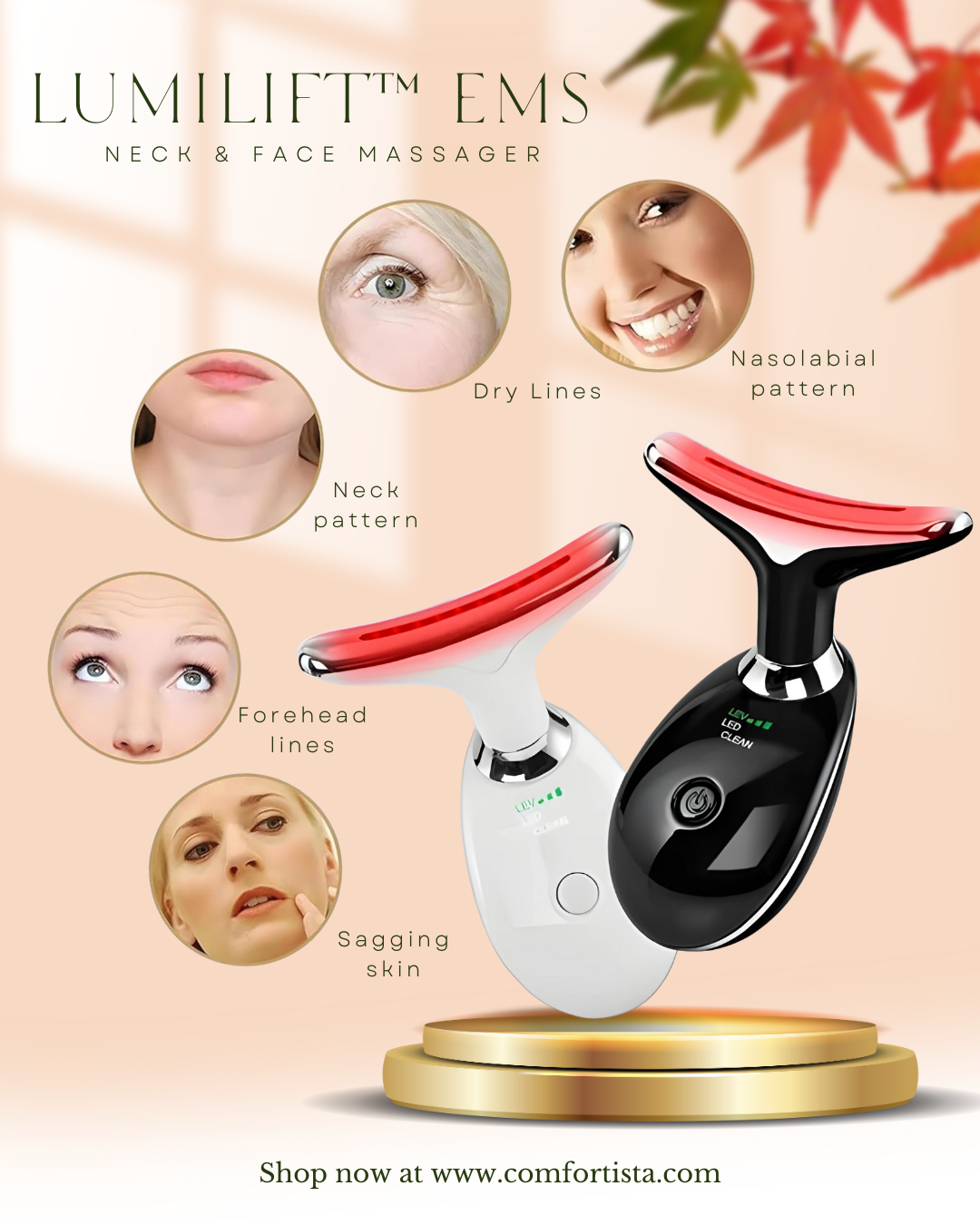 LumiLift™ EMS Neck & Face Massager