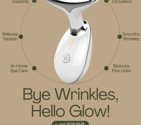 LumiLift™ EMS Neck & Face Massager
